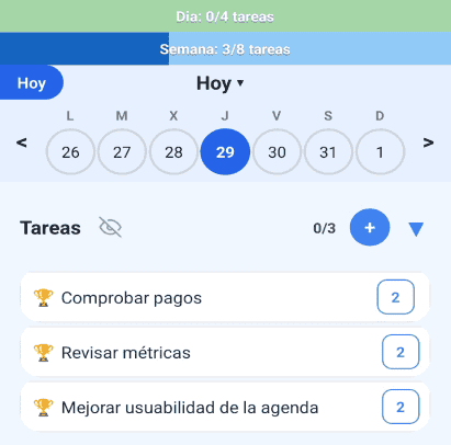 Acción diaria